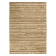 Les Nomades Linear in Caramel Wool Rug