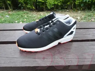 9527 Adidas Originals ZX Flux 黑 黑白 黑橘 黑武士 無縫線 小Y3 尼龍 帆布 男鞋