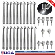 Dental 45° LED E-generator High Speed Surgical Handpiece 2/4Hole/ Cartridage os