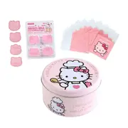 Hello Kitty 4 Piece Biscuit Mould, Cookie Tin & 50 Piece Cookie Bags Set