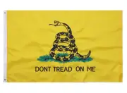Rothco Deluxe Embroidered Gadsden Snake "Don't Tread On Me" 3'x5' Military Flag