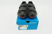 New! Shimano SH-R065L Men's Road Cycling Shoes Size EU 48 US 12.5 Black 2 Strap