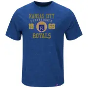 MLB T-Shirt Kansas City Royals Baseball Cooperstown Heads Or Tails