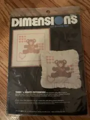 New Sealed Dimensions Needle Point 12x12 Pillow