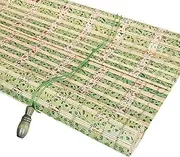 Eco-Friendly Bamboo Blinds, Blackout Window Shades with Thermal Insulated Waterproof, Light-Transmissive Bamboo Roll Up Blind, Farmhouse Style Roman Shades for Patio Bedroom,WxH:60x100cm/24x39 in