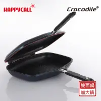 在飛比找momo購物網優惠-【韓國HAPPYCALL】石墨烯可拆式雙面鍋(加大雙面鍋)