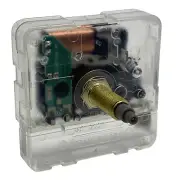 New Replacement Transparent Ticking Quartz Clock Movement Mechanism 28mm Shaft