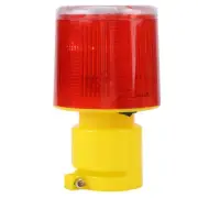 Up To 500-1000M Range LED Solar Strobe Warning Light Traffic Signal Beacon Lamp
