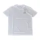 【EMPORIO ARMANI】EMPORIO ARMANI EA7銀字LOGO純棉短袖T恤(男款/白)