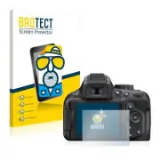 Nikon D5200, 2 x BROTECT® Matte Screen Protector, anti-glare, hard-coated