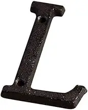 House Number Metal Letters Numbers Cast Iron Door Number Alphabet Letter Sign Home Room House Address Number Plate With Screws Easy To Read