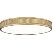 Z-Lite 1013F20-MGLD-LED Stari Flush Mount Modern Gold