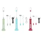 Portable Electric Milk Frother Mixer Blender for Cream Coffee Hot Chocolate