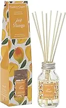 Just Mango - Fragrance Oil Reed Diffuser - 100ml Glass Bottle with 8 Rattan Reeds