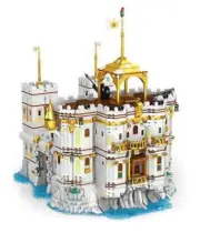 Building Blocks Sets Pirates MOC Royal Bay Model 66013 Kids DIY Toy 4168 pcs