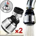 Faucet Aerator Splash-proof Swivel Tap Sprayer 360°Rotation Water Saving Nozzle