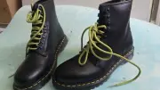 Men's Shoes Dr. Martens 1460 SMOOTH BEN Black 8 Eye Leather Boots Size 9 US