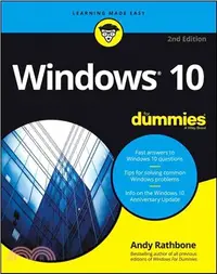 在飛比找三民網路書店優惠-Windows 10 for Dummies