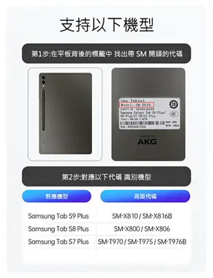 DUX DUCIS SAMSUNG Galaxy Tab S9+/S8+/S7+ 磁吸懸浮支架鍵盤組 平板保護套 實體鍵盤套 台灣鍵盤版 注音輸入 倉頡輸入