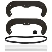 Snow Blower Paddles Scraper Bar Belt & Primer Bulb Kit Fits Toro CCR Powerlite