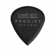 Ernie Ball P09200 Mini Prodigy Picks - 6pk - Black 1.5mm