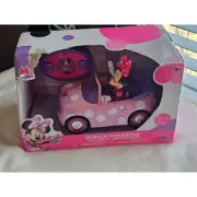 Minnie Mouse Pink Car Roadster RC Remote Control Girls Fun Kids Toy Easy Operate