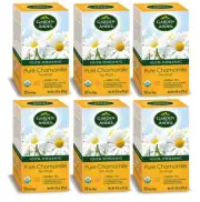 - Chamomile Tea, Caffeine-Free, 20-Count Box (Pack of 6), 120 Total Tea Bags