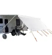 Coast 4.3m Caravan Privacy Screen Sunscreen Sun Shade Suits 15' Roll Out Awning