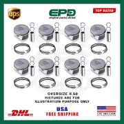 LAND ROVER JAGUAR F- PACE 5.0 V8 508PS AJ133 SVR PISTON RINGS x8 SIZE 0.5 PETROL