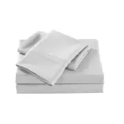 Royal Comfort Bamboo Cooling 2000TC Sheet Set - Single - Pearl Stone