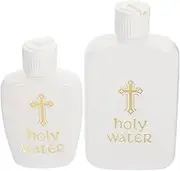 GETAJGHSD Refillable Holy Water Bottle Small Plastic Container for Prayers Blessings