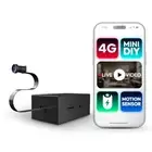 4G Mini DIY Camera Wide Angle Motion Sensor Portable Home Security Monitoring