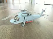 KAMAN SH-2F SEA SPRITE "NEW ZEALAND NAVY" NICE BUILT AIRFIX 1/72