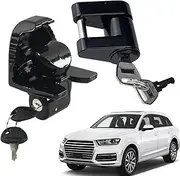 Trailer Lock,Trailer Hitch Security Lock Set | Heavy Duty Anti Theft Locking Device for Truck Vehicle Tow RV Boat Travel