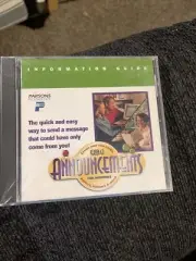 PARSONS INFORMATION GUIDE CD-ROM announcements