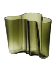 [IITTALA] Alvar Aalto Collection Vase 16cm Moss Green