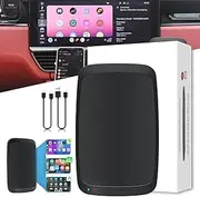 2025 New Auto Plexion - Driveplex Pro Wireless Carplay, Wireless Carplay & Android Auto Adapter, with YouTube, Netflix, WiFi Connect, Plug-Play, 2+16g, Auto Connect, No Delay (2+16G)
