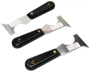 3 pcs 5 in 1 Paint scraper putty knife Decal Remover roller cleaner crevice