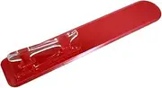 JWQFBC Versatile Handheld Shovels for Card Games with Sturdy Acrylic Chips, Red