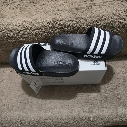 Adidas Adilette Shower K Slides Core Black/Cloud White (G27625) US 1