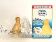 Mister Baby tettarella, vintage teether, nipple, teat small and soft anti-hiccup