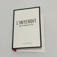 在飛比找旋轉拍賣優惠-Givenchy 紀梵希 L'INTERDIT 淡香精 1m