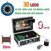 9inch 1000TVL Fish Finder Underwater Fishing Camera For Ice/Sea/River Fishing50m