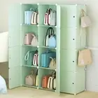 Fashion Macaron Color 6/8/12/16 Cubes Storage Cabinet Wardrobe Toy Book Shelve (