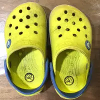 在飛比找蝦皮購物優惠-二手Crocs8/9童鞋