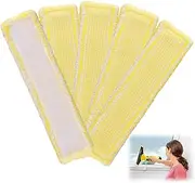 4 Piece Microfibre Mop Cover Set for Kärcher WV2 WV5 WV6 Plus Prime Indoor, Microfibre Mop Cover Replacement Parts Compatible with Kärcher Window Vacuum Cleaner Replacement Parts