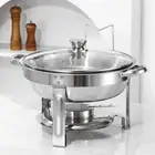 Complete Chafer Set with Water Pan Chafing Dish Buffet Set Servers and Warmers