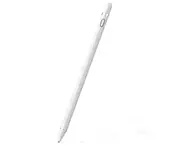 Orotec Digital Stylus Pen with Replaceable Cap for iPads, Chromebooks & Android Touch Screens Devices, White