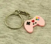 LIGHT PINK CONSOLE CONTROLLER KEYCHAIN Car Keys Mini Gaming Gamer Cool Badass