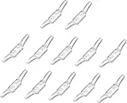 EXQUIMEUBLE 12Pcs Roman Roller Hook Curtain Clips for Vertical Blinds Smooth Surface Lightweight and Easy to Store for Curtain Accessories and Housewarming